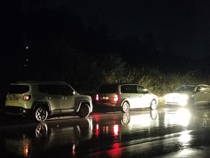 Termoli: auto esce fuori strada con cinque ragazzi a bordo