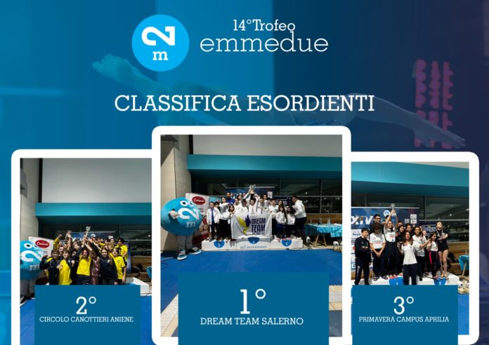 Nuoto, la società Vanessa Smile vince il “XIV Trofeo Emmedue”