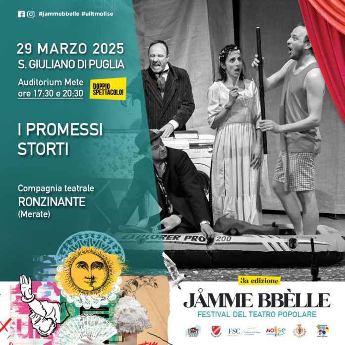 “I Promessi Storti”, un Manzoni divertente ed inedito al festival Jamme Bbelle