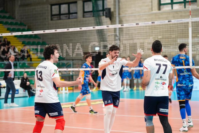Volley, A3, EnergyTime Spike Devils: i playout si aprono con uno stop. A Castellana prima metà di gara buona, poi il crollo improvviso