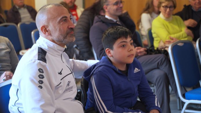 Isernia, padre podista e figlio con disabilità potranno finalmente correre insieme padre figlio isernia
