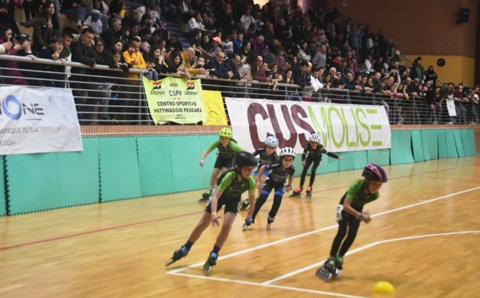 Terzo campionato interregionale di pattinaggio, successo al Cus Molise