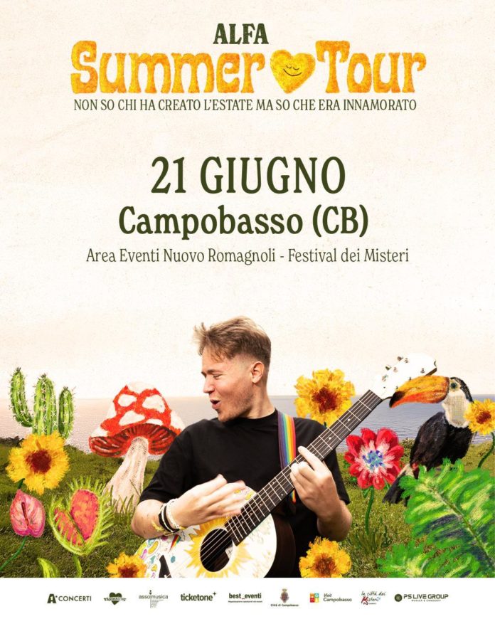 Alfa e Rocco Hunt, al via le prevendite per i concerti di Campobasso