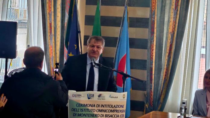 Montenero, intitolazione scuola a Sammy Basso. Il governatore Roberti: “La diversità non è mai un limite”