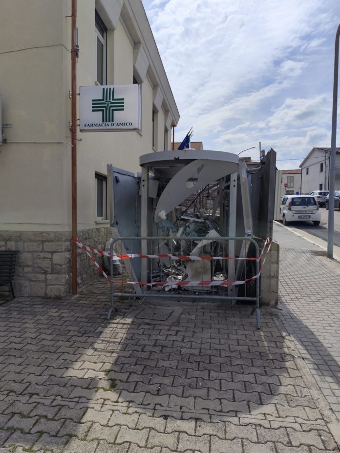 San Felice del Molise: assalto al postamat dell’Ufficio Postale