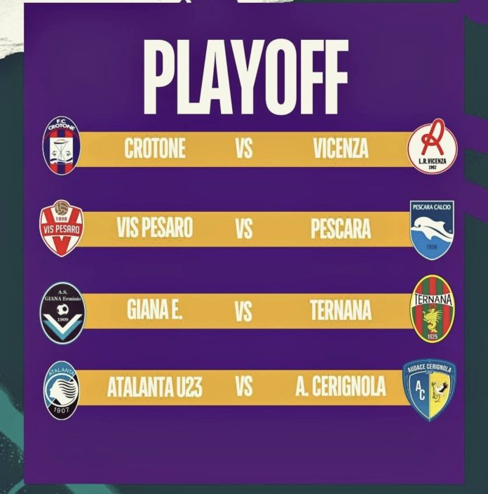 Calcio, Serie C, play off: ecco il sorteggio per i quarti di finale. Ieri sera i match di ritorno del primo turno nazionale