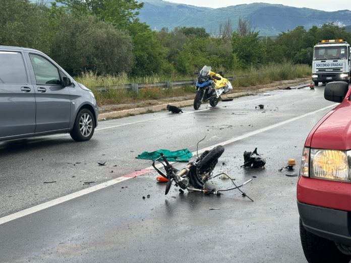 Schianto sulla Venafrana: disposta autopsia per motociclista tedesco