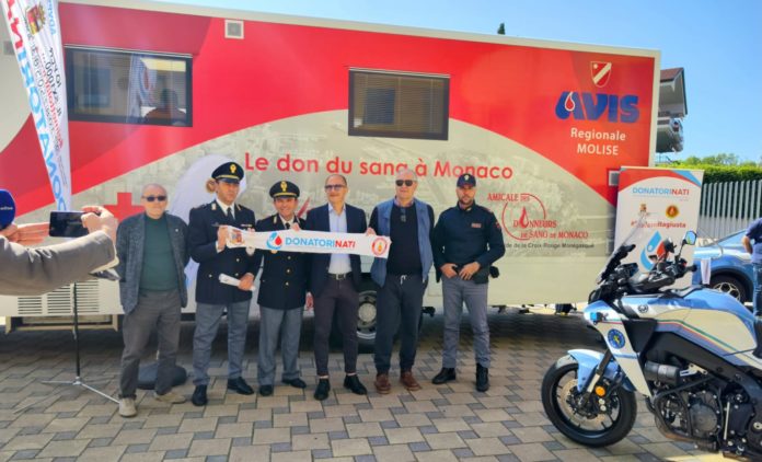Isernia, Avis e Polizia di Stato insieme per la donazione del sangue Donazione sangue