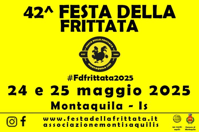Montaquila celebra la 42ª Festa della Frittata: un connubio di tradizione, gusto e comunità Festa della Frittata