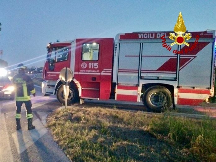 Termoli: scooter esce fuori strada. Due persone trasportate in ospedale