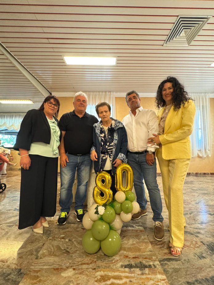 Rita Del Castello di Trivento compie 80 anni, auguri !!!!