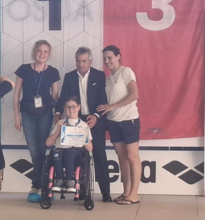 Nuoto, Cip, Campionati Giovanili di Nuoto ad Ostia: 2 ori ed 1 argento per Verardi e Di Pasquale