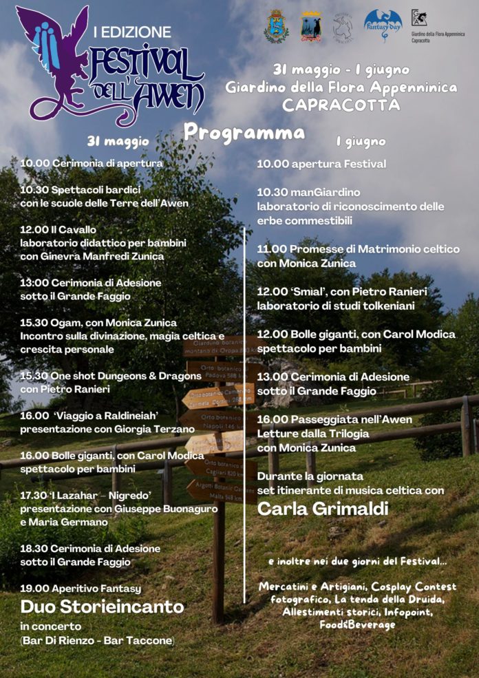 Capracotta, cresce l’attesa per il Festival dell’Awen Festival dell’Awen