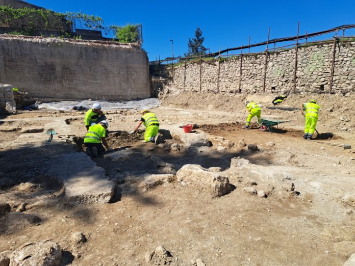 Isernia, reperti nel cantiere: la parola passa alla Soprintendenza isernia reperti tempio