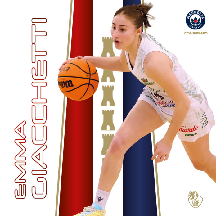 Basket, A1, la Molisana Magnolia, il roster 25/26 potrà contare anche su Emma Giacchetti. Per la giocatrice marchigiana quattro scudetti in tre stagioni ed ora l’avventura con l’Italbasket under 18 rosa
