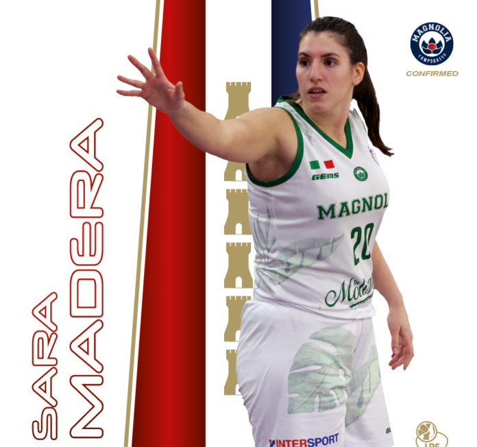 Basket, A1, la Molisana Magnolia, Sara Madera resta un pilastro rossoblù anche per la prossima stagione: «Campobasso per me una seconda casa»