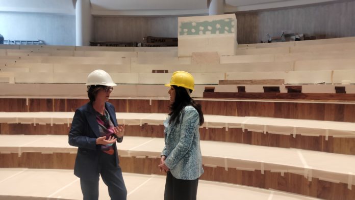 Il Prefetto di Campobasso Lattarulo in visita all’auditorium del Perosi: “Opera che cambierà volto alla città capoluogo”