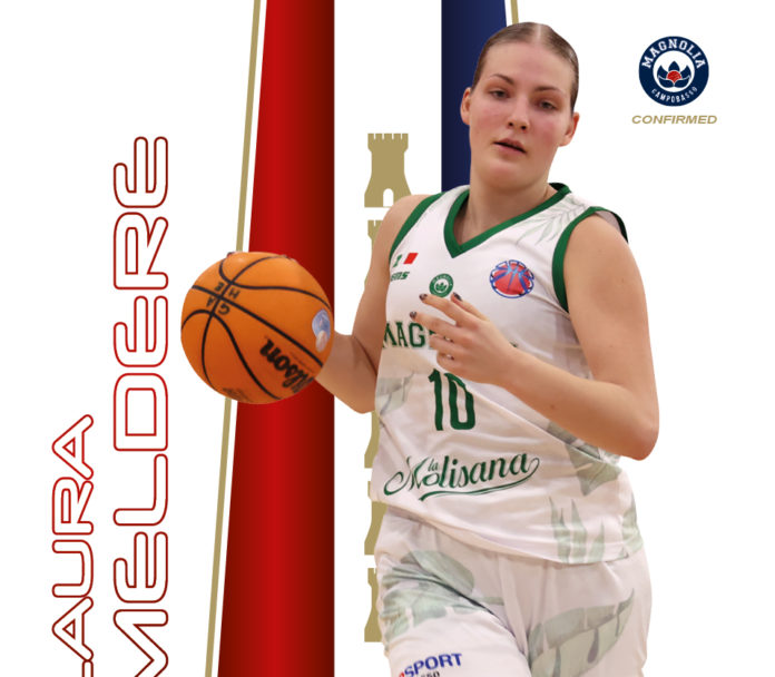 Basket, A1, la Molisana Magnolia, confermata anche Laura Meldere: «Sono felice di restare a Campobasso e sono convinta che potremo fare ancora meglio»