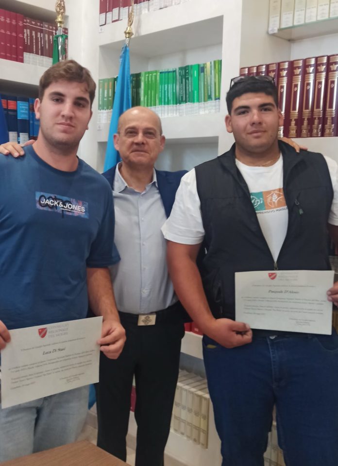 Arrivano terzo e decimo al Campionato nazionale di potatura dell’Ulivo: riconoscimento in Consiglio regionale per due studenti dell’Agrario di Larino