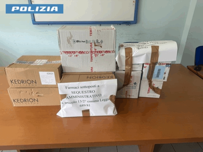 Farmaci conservati senza refrigerazione, sequestrato furgone furgone farmaci