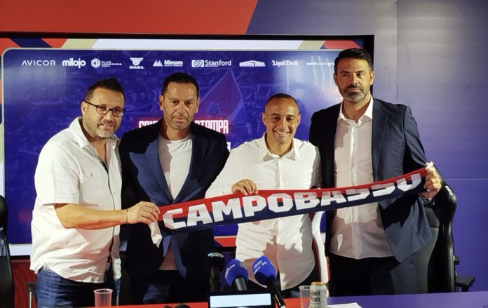 Calcio, Serie C, Campobasso, presentazione di Zauri e Figlomeni. Idee chiare e voglia di lavorare, buona impressione destata dalle due figure tecniche
