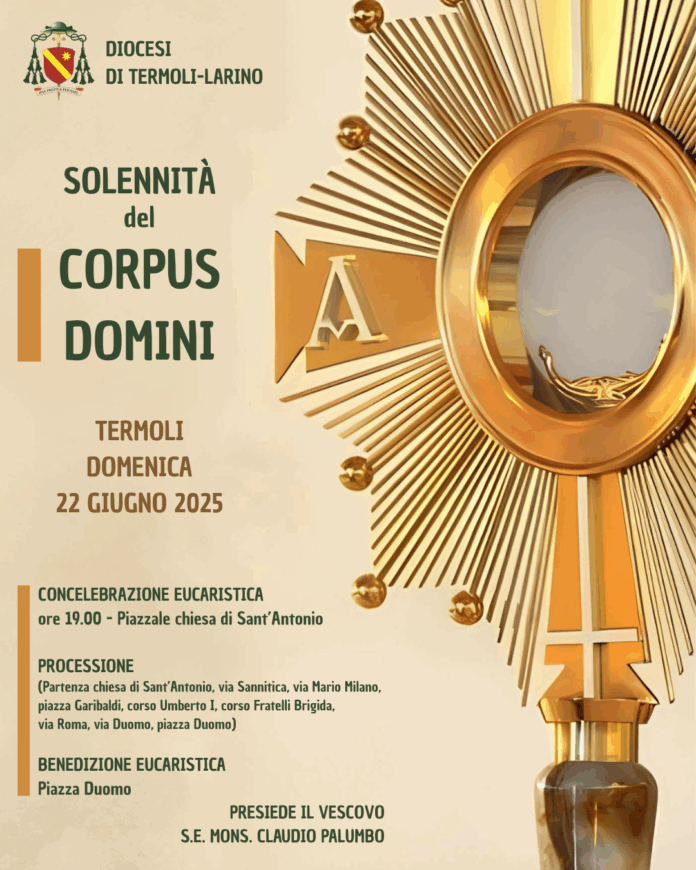 Termoli: Corpus Domini con Santa messa e processione