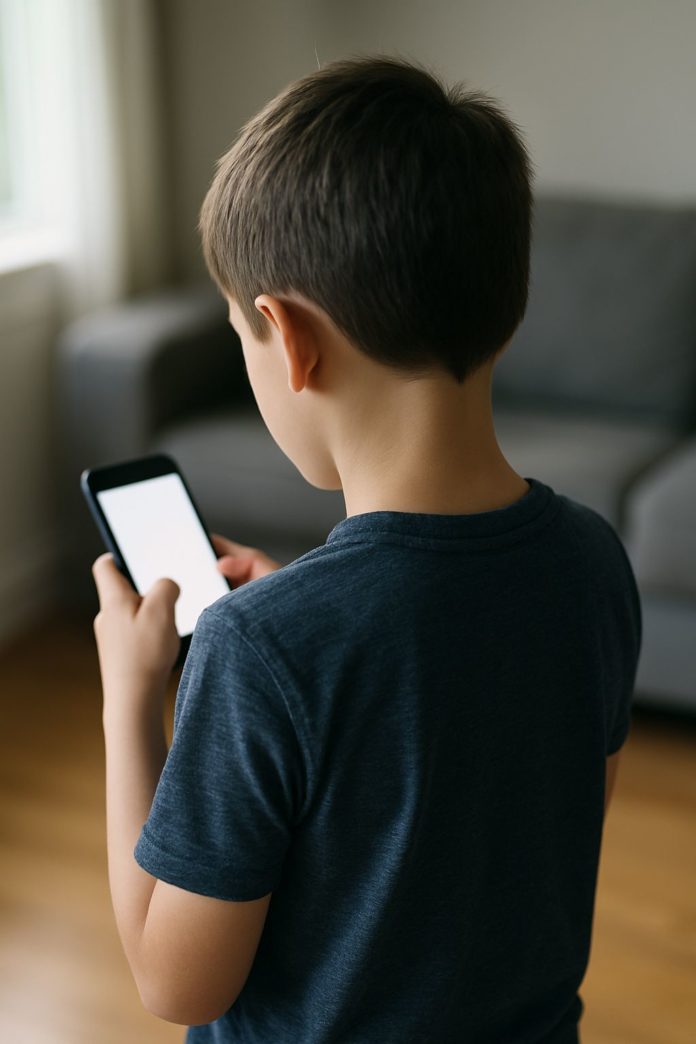 Lo smartphone prima dei tredici anni può compromettere la salute mentale