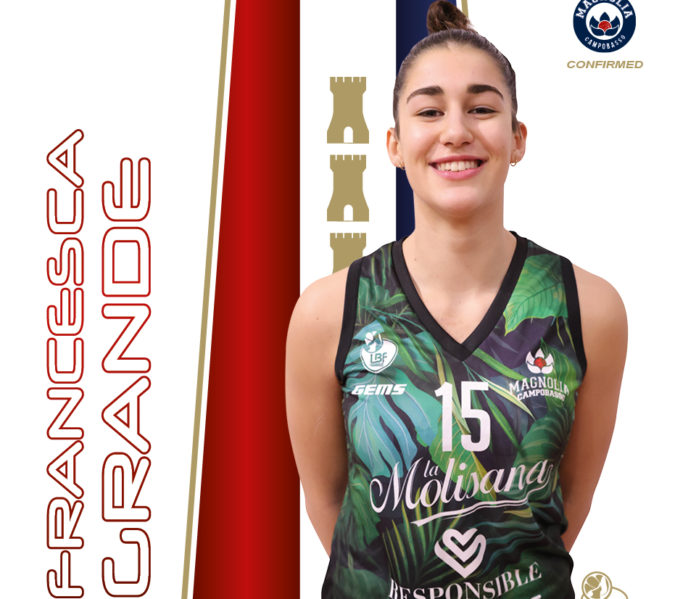 Basket, A1, la Molisana Magnolia, Francesca Grande va a completare il reparto delle lunghe. L’obiettivo per la stagione 2025/26: «Poter avere maggiore continuità così da conquistare spazio sul parquet»