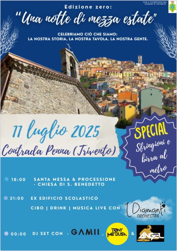 Contrada Penna di Trivento celebra san Benedetto patrono d’Europa