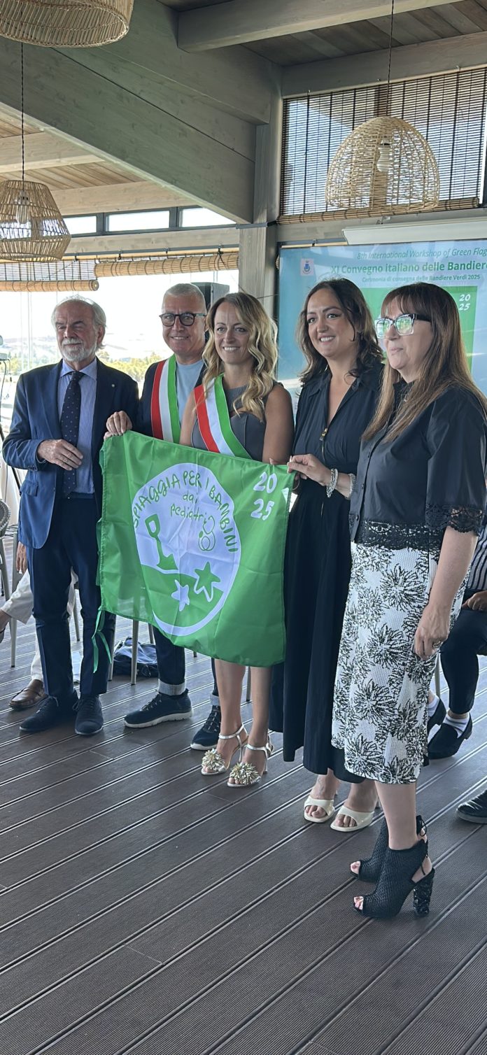 Spiaggia a misura di bambini, Termoli si conferma Bandiera Verde