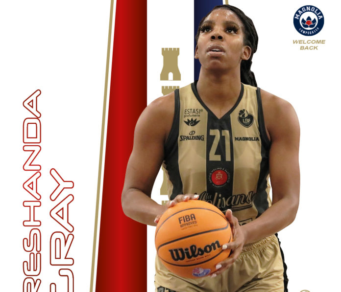 Basket, A1, la Molisana Magnolia, un ritorno da brividi all’Arena: in rossoblù arriva Reshanda Gray.