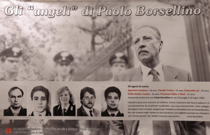 La Scuola di formazione all’impegno sociale e politico “Paolo Borsellino” di Trivento commemora il 33° della strage di via D’Amelio