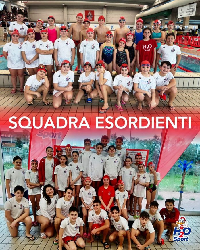 Nuoto, H2O Sport, Esordienti in bella mostra nei campionati regionali estivi