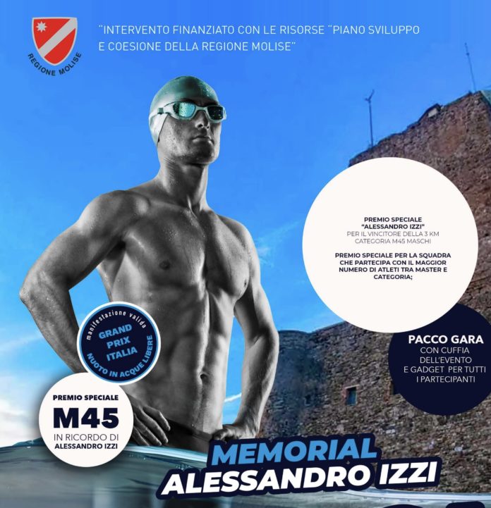 Nuoto,“TERMOLI OPEN CUP Memorial Alessandro Izzi” in programma sabato e domenica a Termoli