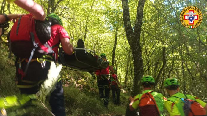 Sant’Agapito, escursionisti salvati: uno di loro ferito a una gamba