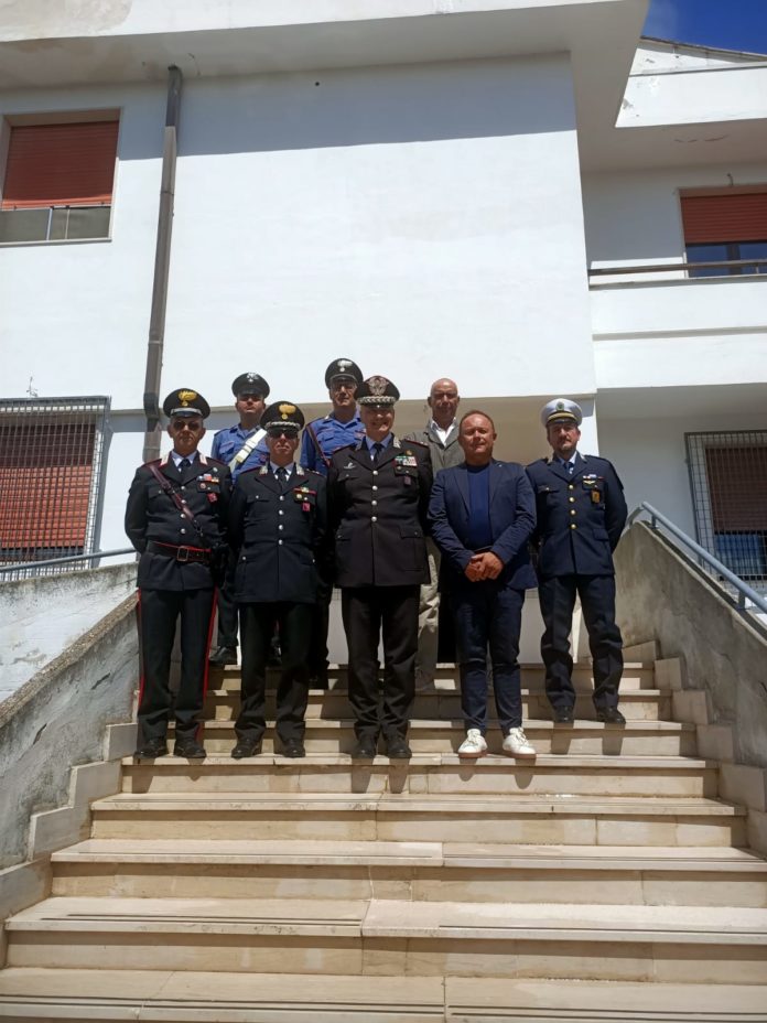 Montecilfone: visita del Generale Neosi al comando stazione dei carabinieri