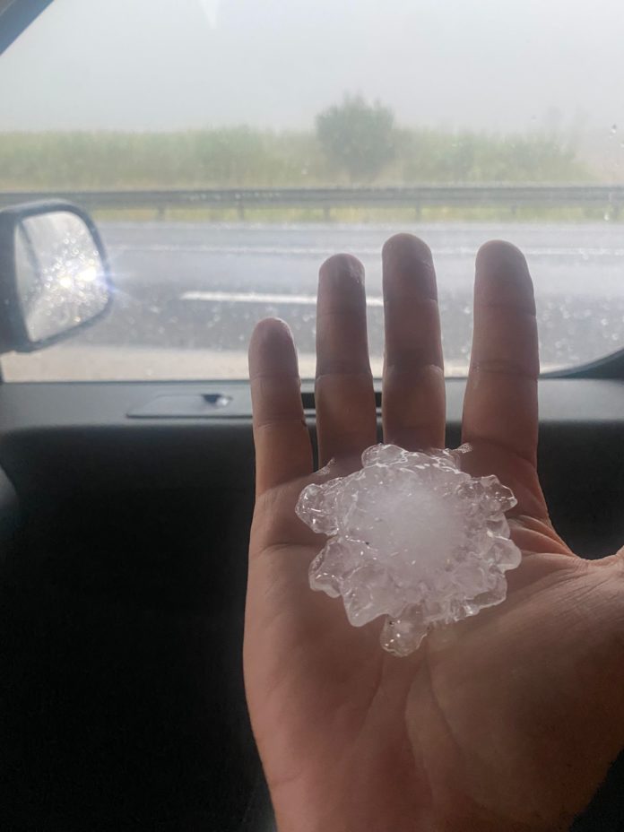 Dopo la grandinata la conta dei danni: perdite fino all’80 per cento