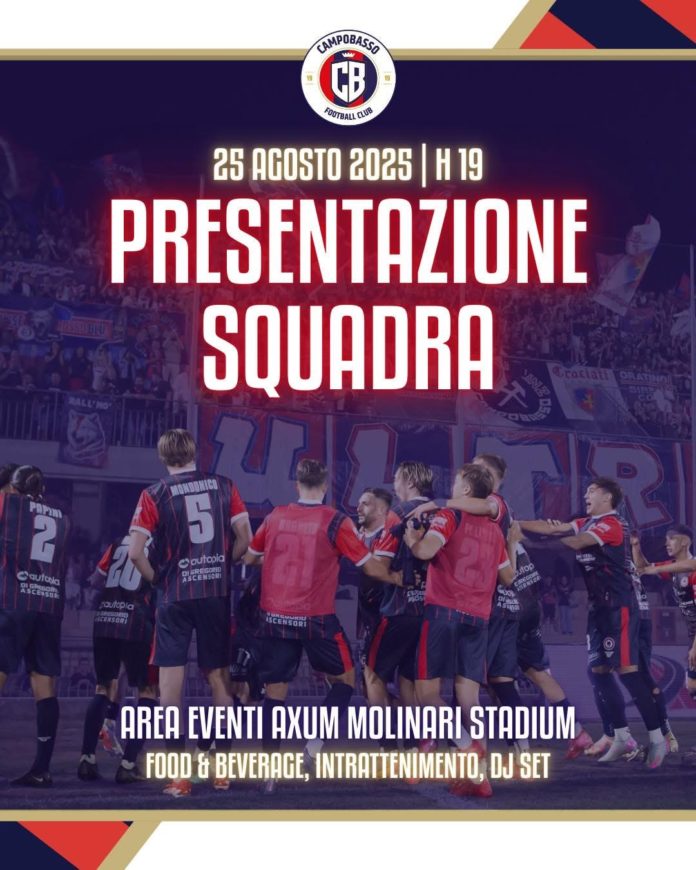 Calcio, Serie C, Campobasso, nuovo portiere per Zauri. Domani esordio a Ravenna