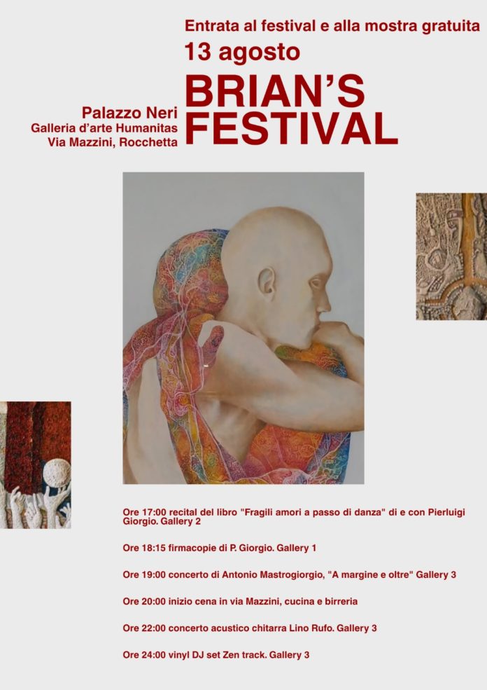 Brian’s Festival: arte, musica e cultura invadono Rocchetta Brian's Festival