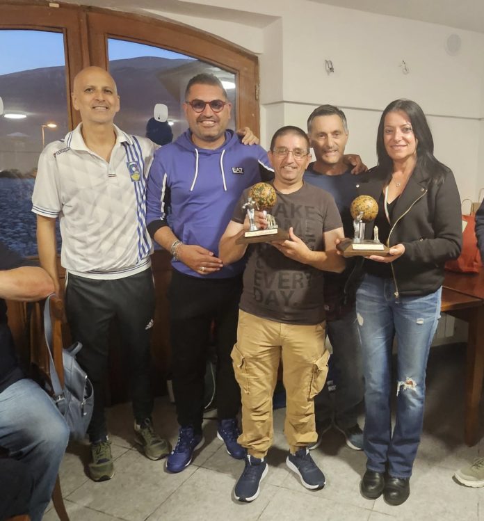 Bocce, a Civitella Alfedena vincono Antonio Spina, Marco Di Desiderio e Lucia Rossi
