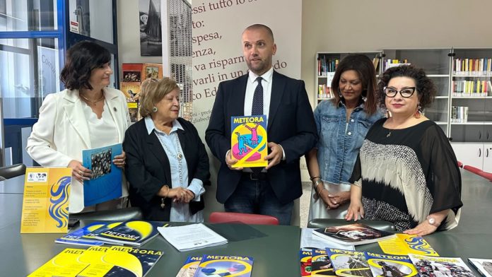 Biblioteca comunale “G. Perrotta”: la Fidapa dona ventisei copie del periodico “Meteora”