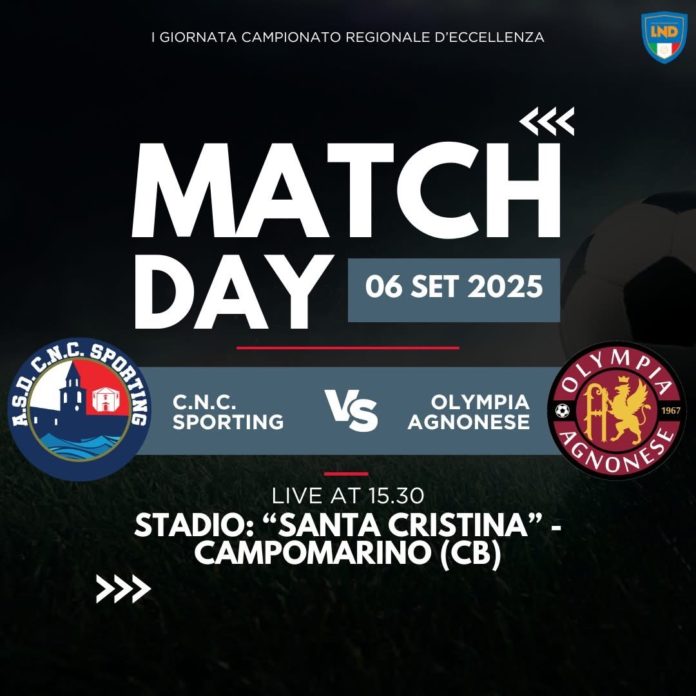 Calcio, Eccellenza, attesa finita, parte il campionato. Domani quattro anticipi in programma.