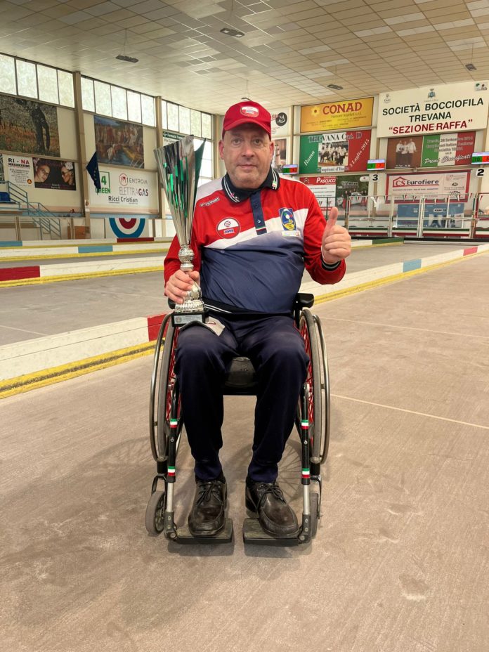 Bocce paralimpiche, Campionati Italiani Sitting: bronzo per l’Avis Campobasso con Mauro Piacente e Pasquale Evangelista