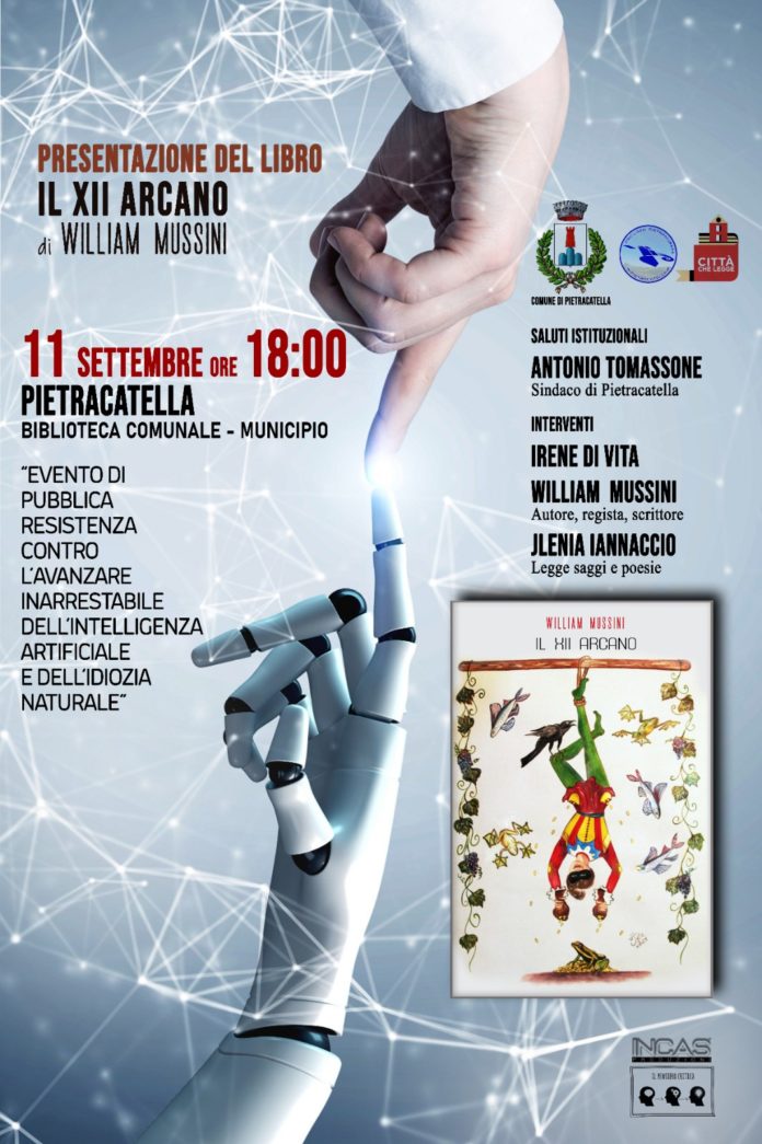 Pietracatella, domani presentazione del libro di William Mussini “Il XII Arcano”