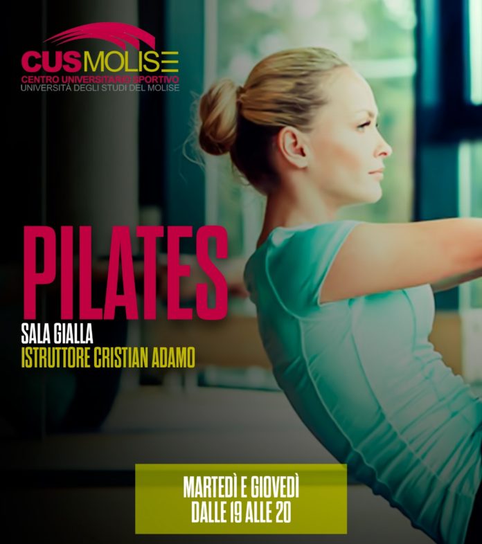 Cus Molise, il corso di pilates riparte da tante certezze con Cristian Adamo
