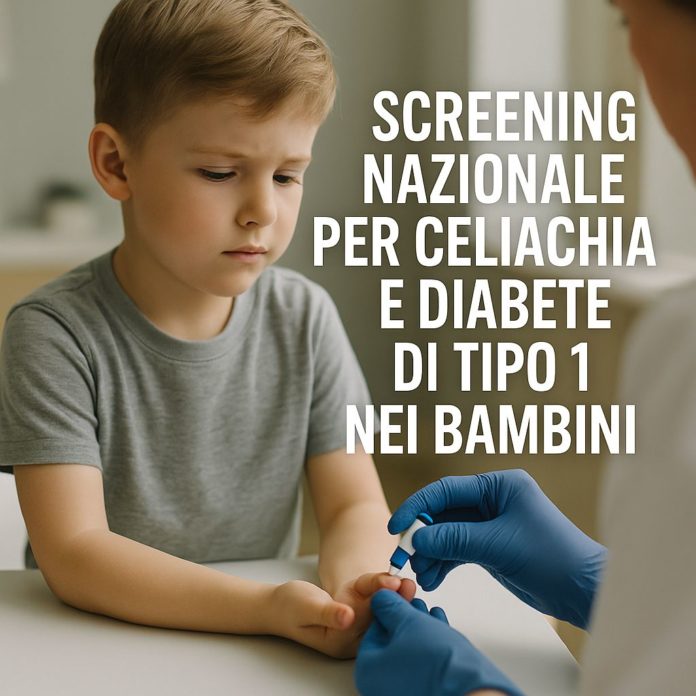 Screening nazionale per celiachia e diabete di tipo 1 nei bambini: un’anteprima del futuro