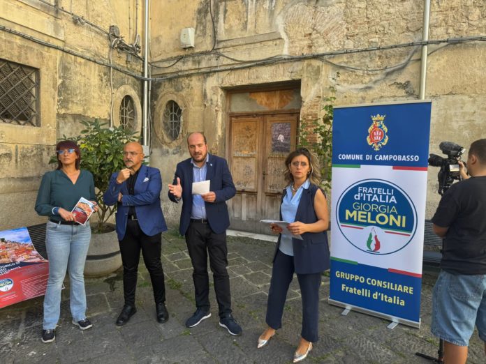 Campobasso, le proposte di Fratelli d’Italia per il centro storico: “Più sicurezza”