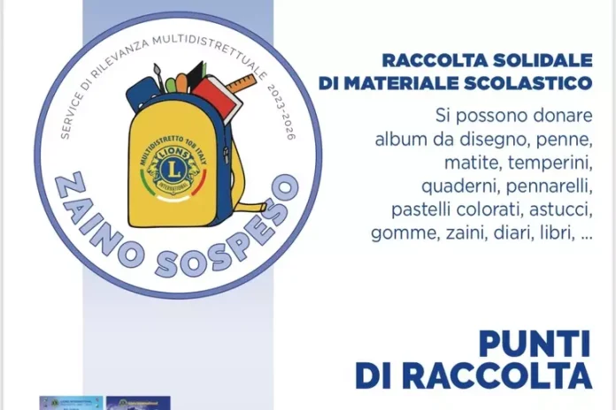 A Termoli e a Campomarino l’iniziativa lo “zaino sospeso” per le famiglie in difficoltà
