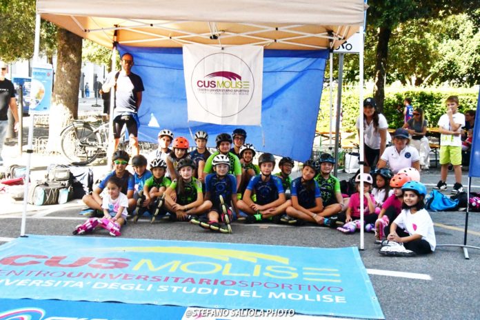 Roller Day, Cus Molise Skating protagonista per le strade del centro