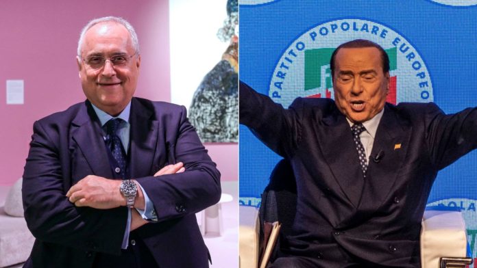 Berlusconi: Lotito: “Auguri presidente, il mondo è nelle mani di chi ha il coraggio di sognare”